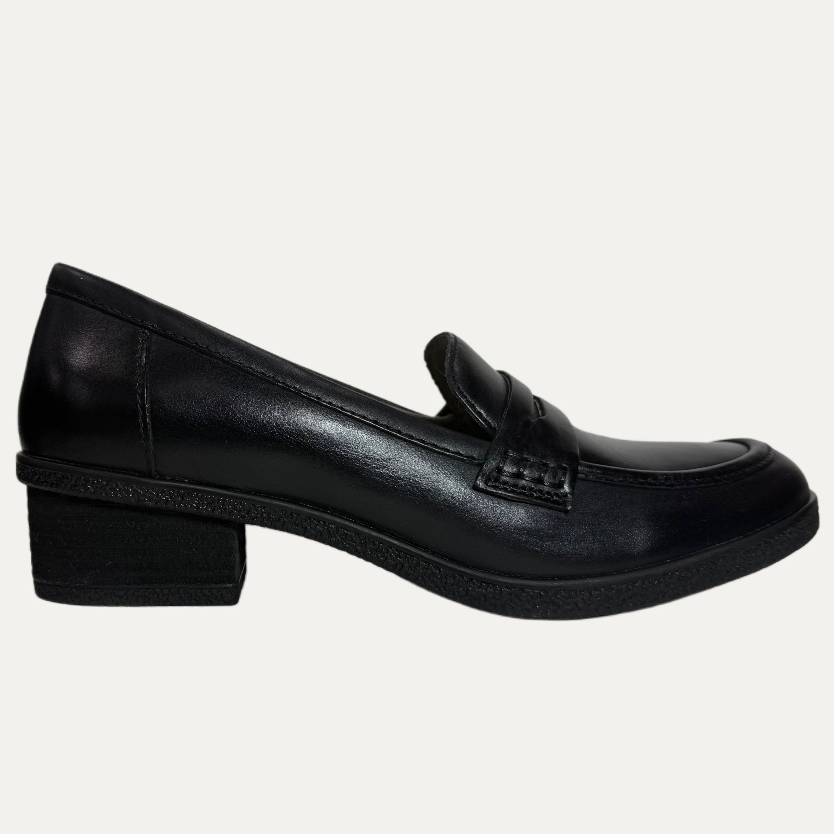 Women's Dansko Danica Loafer - Black Waterproof Burnished