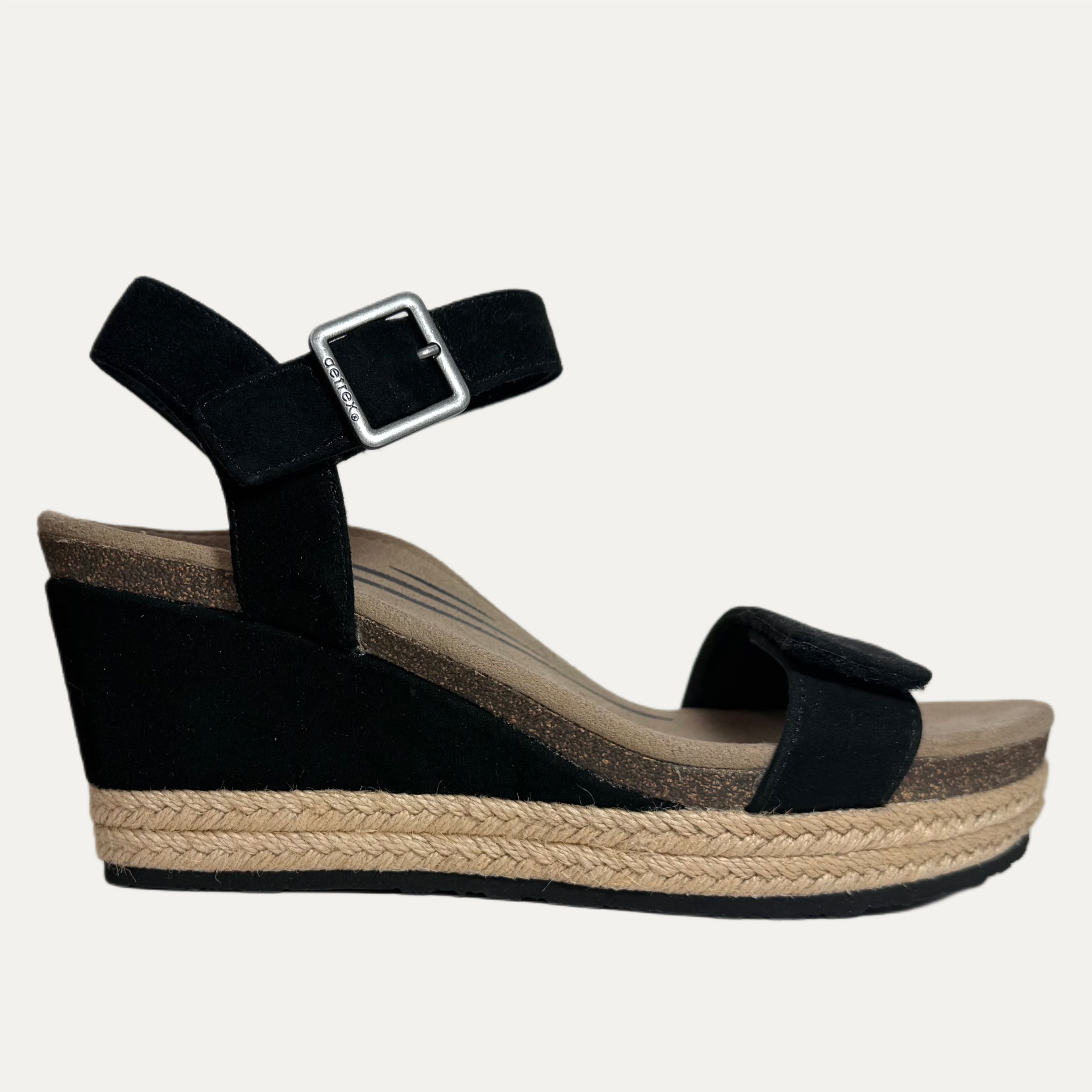 Women's Aetrex Sydney Wedge Sandal