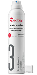 Pedag waterproofer spray can on a white background