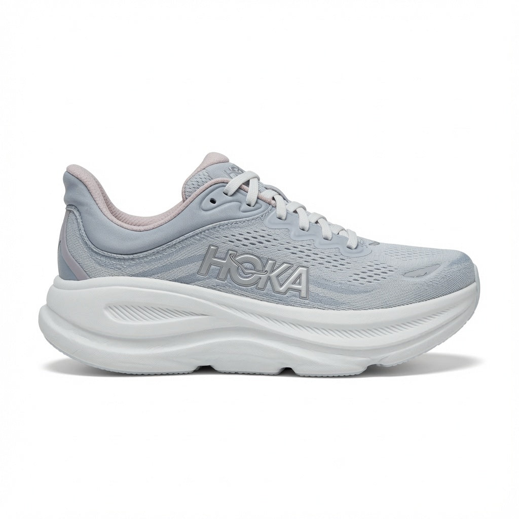 Women's HOKA Bondi 9 Athletic Shoe - Alabaster/Mineral