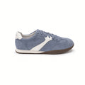 Women's Aetrex Sloane Suede Sneaker-Sky Blue
