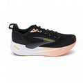 Women's Brooks Ghost Max 4 Running Athletic Shoe -Black/Cyber Peach