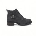 Toas Women's Mini Crave Boot-Charcoal Distressed