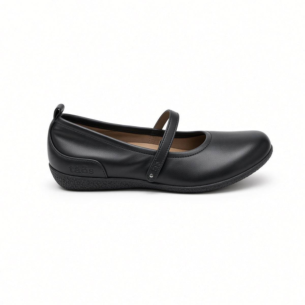 Women's Taos Babble-Mary Jane Ballet Flat-Black