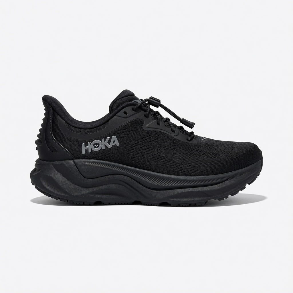 Men's HOKA Arahi SR Athletic Shoe - Black / Black