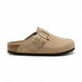 Birkenstock Boston Big Buckle Oiled Leather Clog - Tobacco Brown