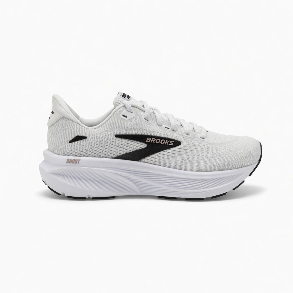 Women's Brooks Ghost 18 Running Athletic Shoe - Rose Gold