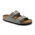 Birkenstock Arizona Big Buckle Birko-Flor Slide Sandal - Stone Coin