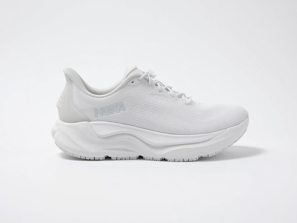 Women's HOKA Arahi SR Athletic Shoe - White / White