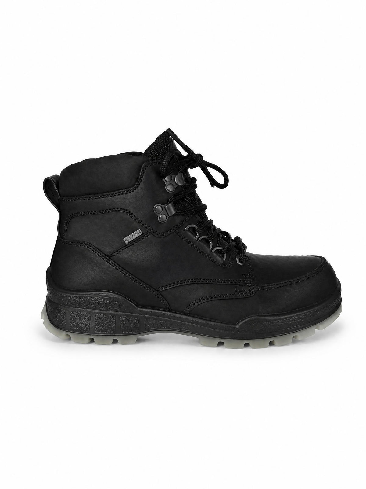 Men’s Ecco Track 25 Leather Gore-Tex Waterproof Boot - Black