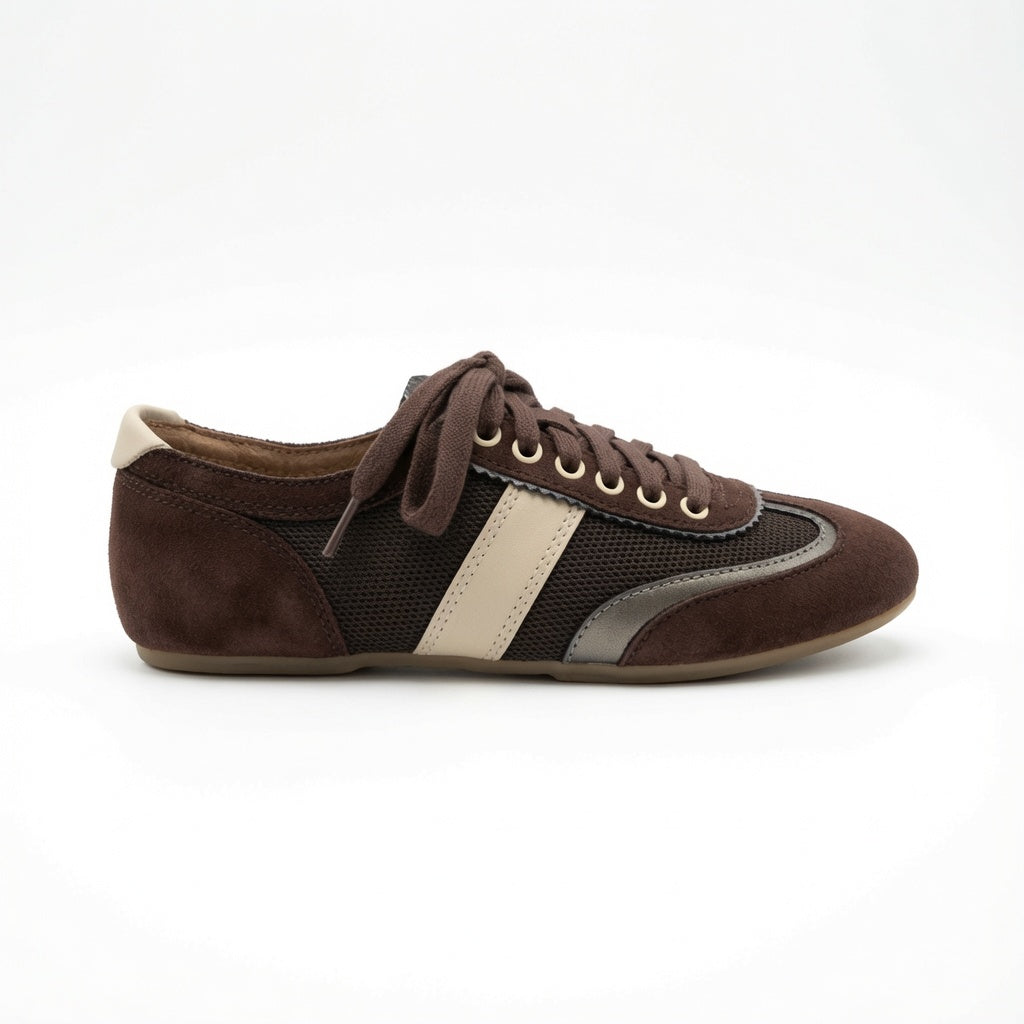 Women's Dansko Milana Sneaker - Chocolate/Pewter