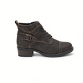Toas Women's Mini Crave Boot-Brown Distressed