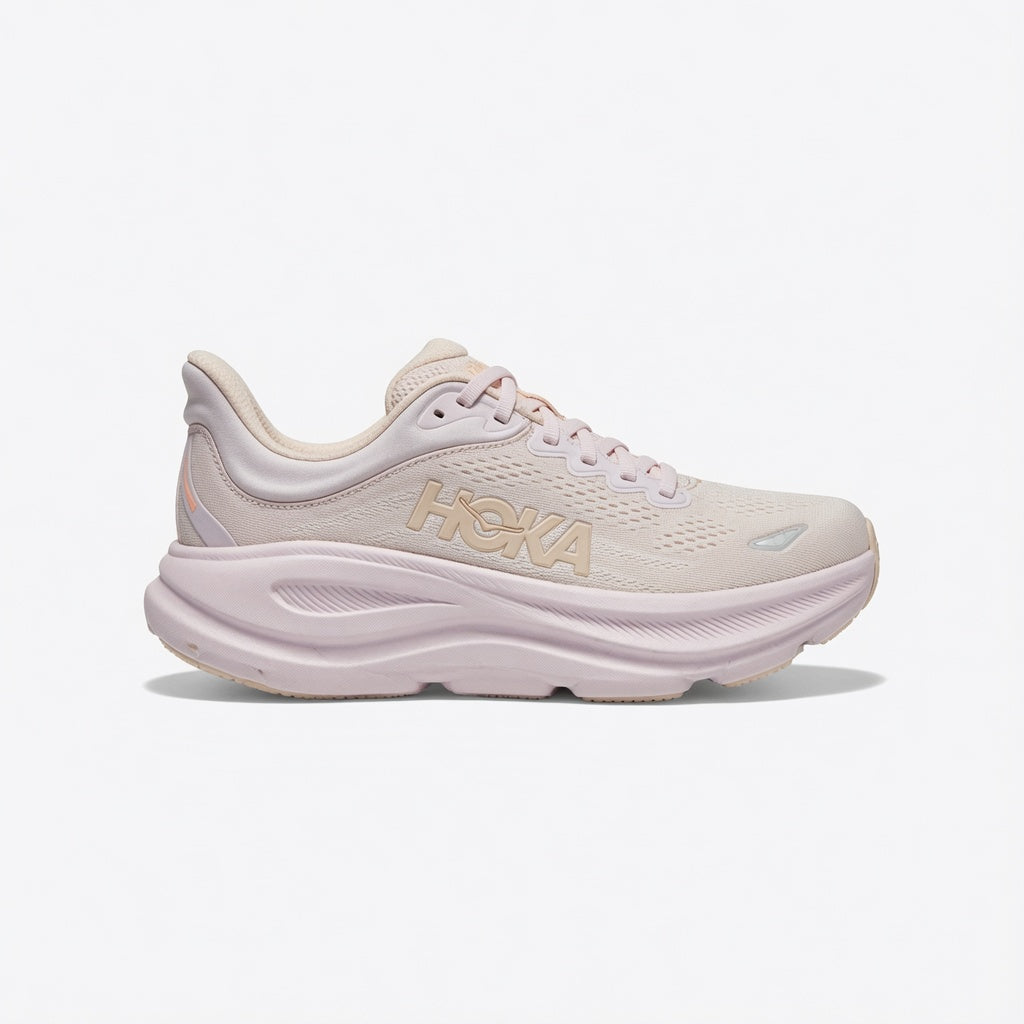 Women's HOKA Bondi 9 Athletic Shoe - Lilac Cream