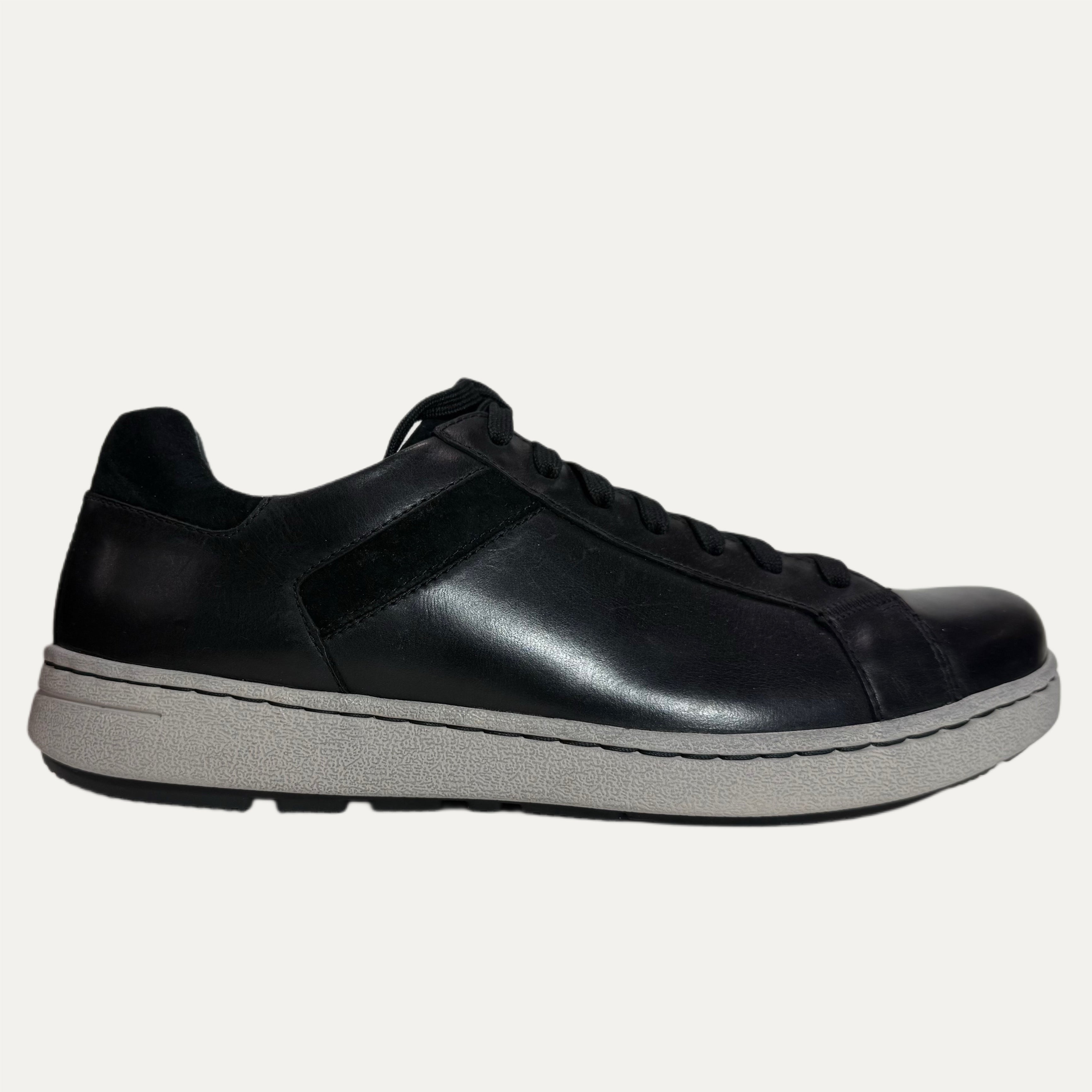 Men's Dansko Trevor Sneaker - Black Burnished Calf