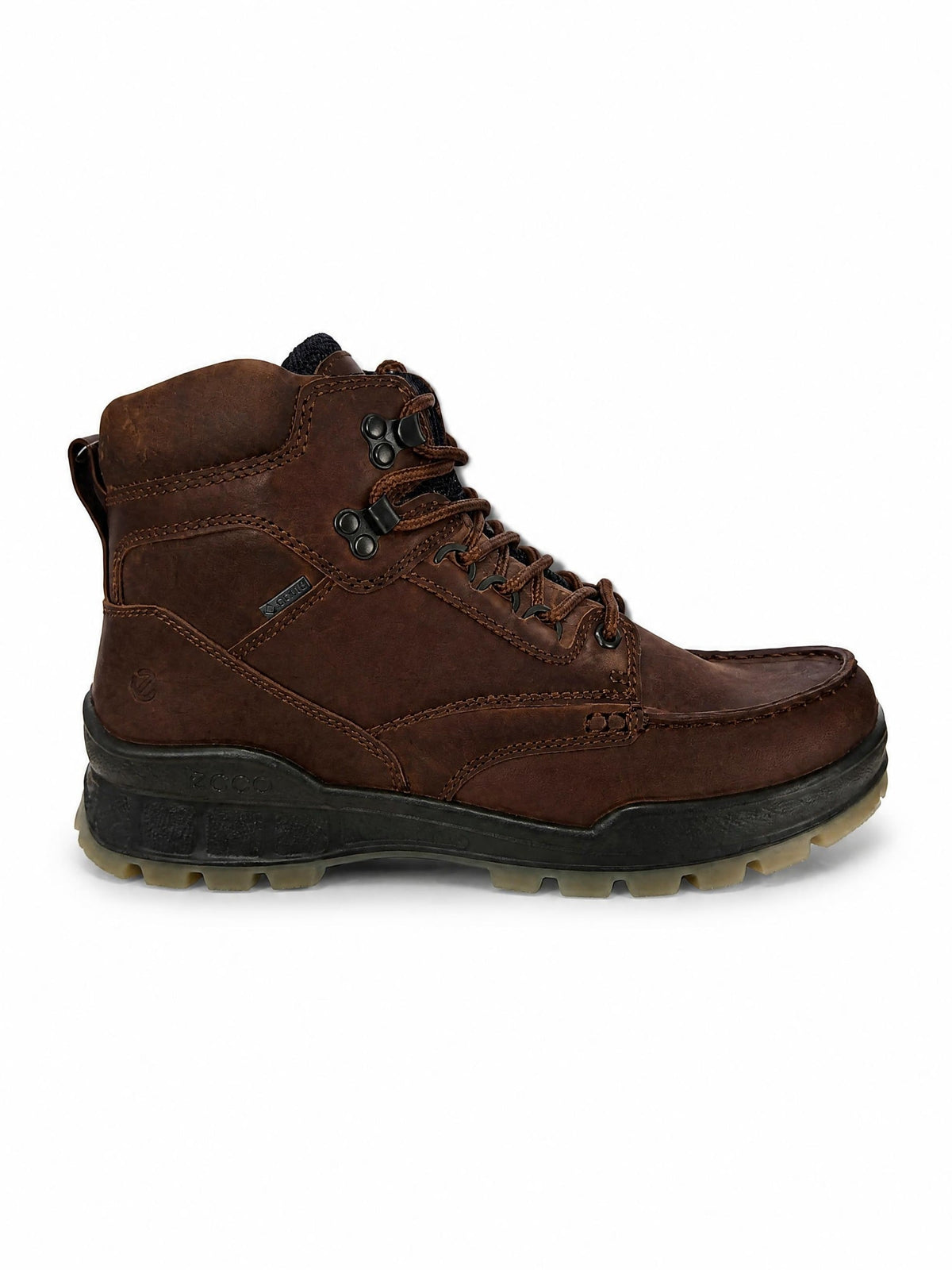 Men’s ECCO Track 25 Leather Gore-Tex Waterproof Lace-up Boot - Bison