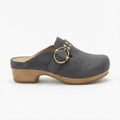 Women's Dansko Branson Clog-Dusty Blue Suede