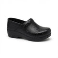 Women's Dansko Professional Clog - Black Tooled