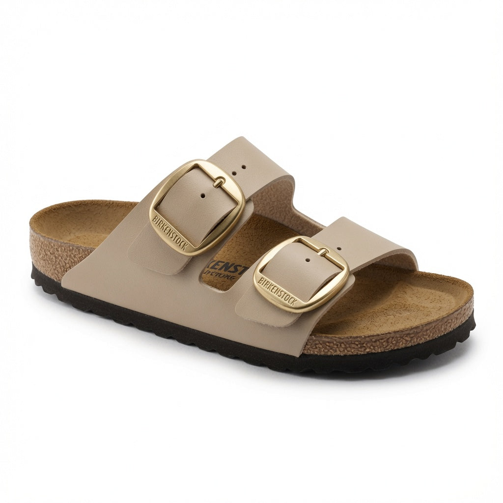 Birkenstock Arizona Big Buckle Birko-Flor Slide Sandal - Sandcastle