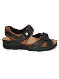 Men's Mephisto Shark Fit Sandal - Dark Brown