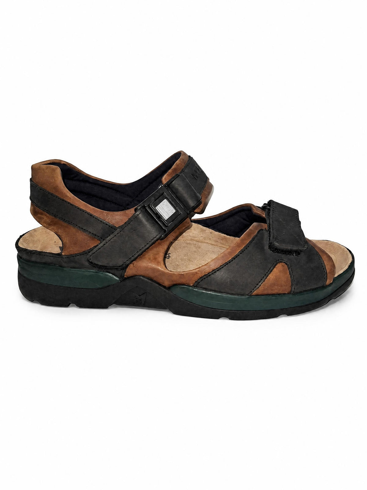 Men's Mephisto Shark Fit Sandal - Dark Brown