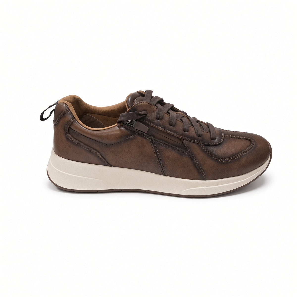 Men's Aetrex Miles Leather Arch Support Sneaker