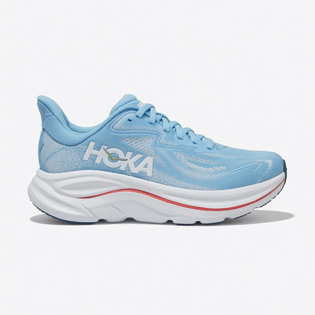 Women's HOKA Clifton 10 Athletic Shoe - Soaring Blue / Frost