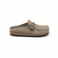 Birkenstock Buckley Braided Suede Clog -Taupe