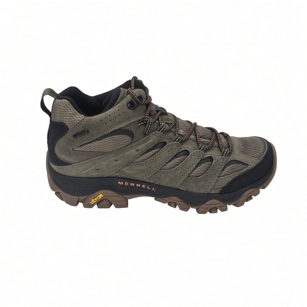 Men's Merrell Moab 3 Mid Waterproof - Olive / Gum